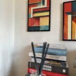 Wydruki A4 w ramce inspirowane stylem Bauhaus (#2)